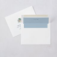 Rustic Greenery Wedding Invitations Cornflower Signature Blank No Standard
