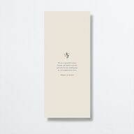 Flora Garden Border Menus Moody Blue Signature