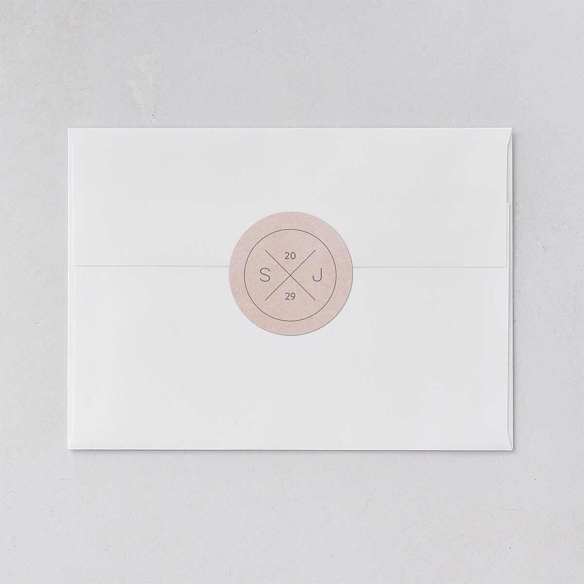 Painted Desert Wedding Stickers — view 2