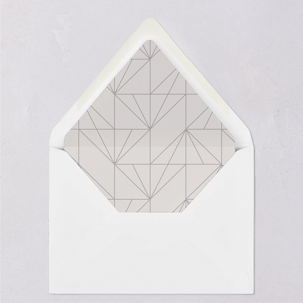 Elegant Frame Euro Envelope Liners Fog Luxe