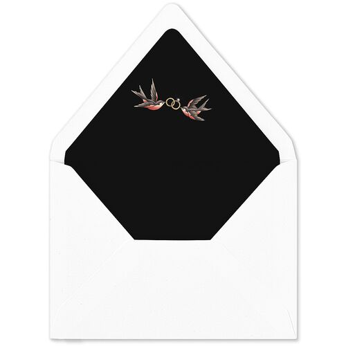 Til Death Tattoos Euro Envelope Liners Burgundy Luxe