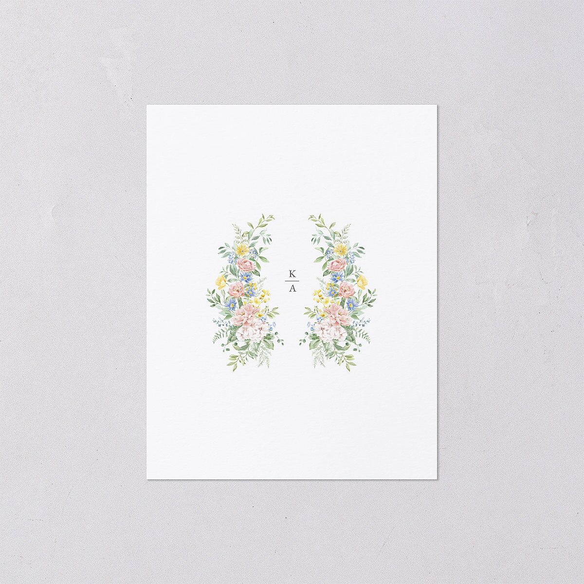 Glamorous Regency Garden Save the Date Petite Cards by Bridgerton Sage Signature smooth Blank No Standard