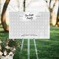 Draw Yourself Guest Interactive Standard Welcome Sign Large Pure White Standard Indoor Foam Core L Welcome