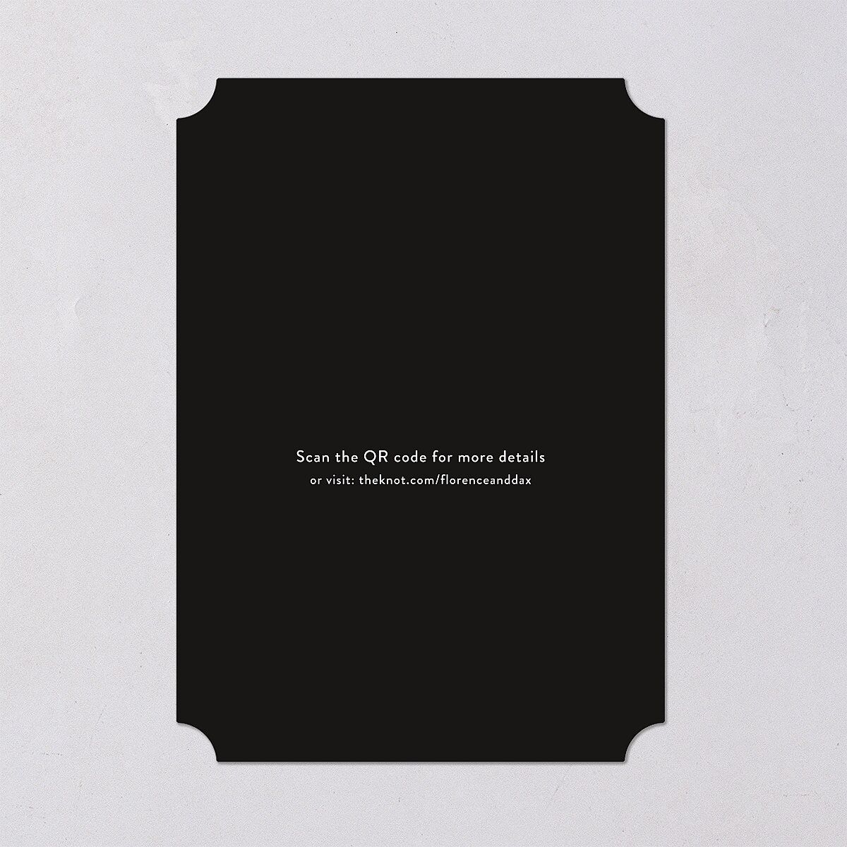Wedding Playlist Save the Date Cards — view 3