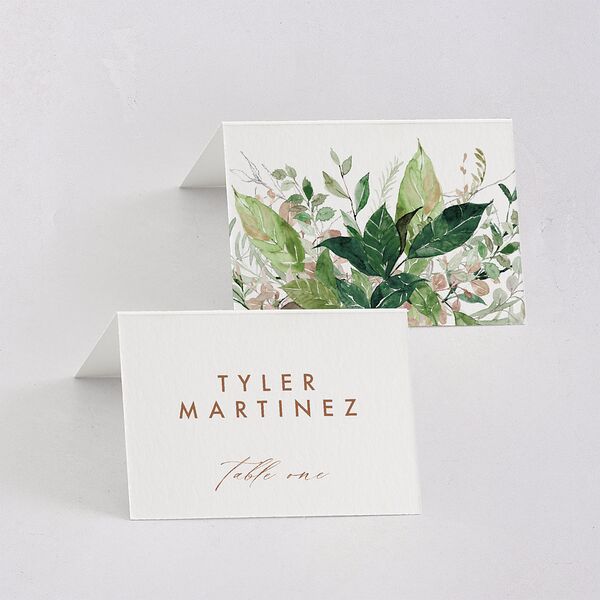 Wild Vines Place Cards Soft Pink Signature