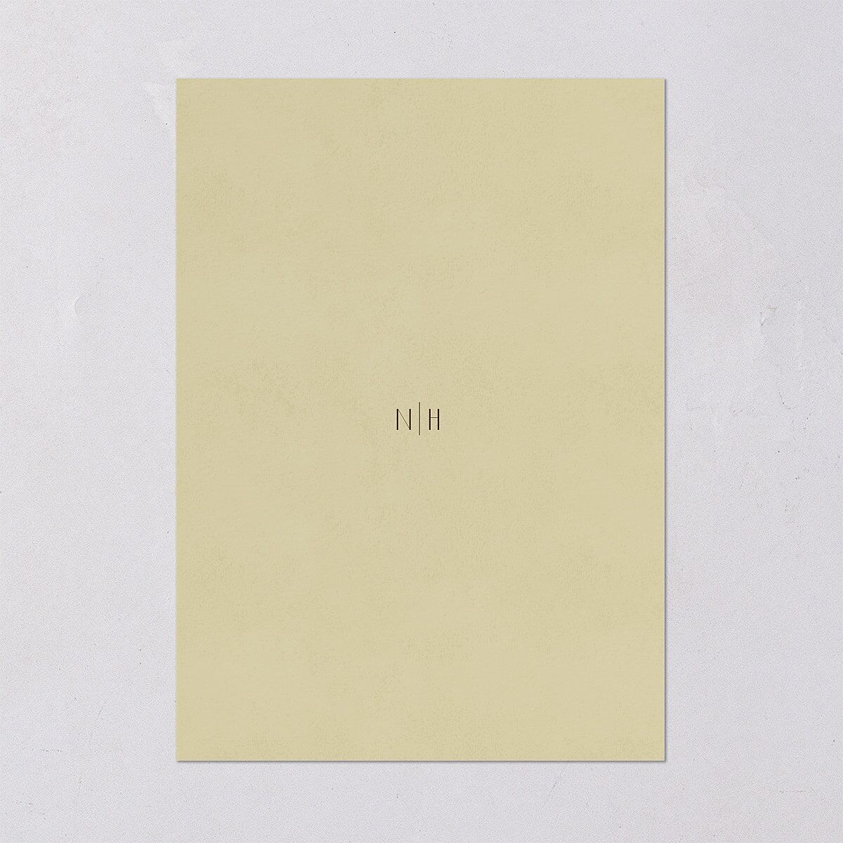 Vintage Nouveau Floral Save The Date Cards Pear Signature smooth Blank No Standard