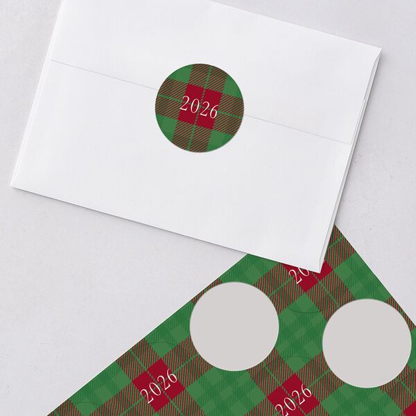 First Christmas Photo Gallery Holiday Stickers Jewel Red Circle