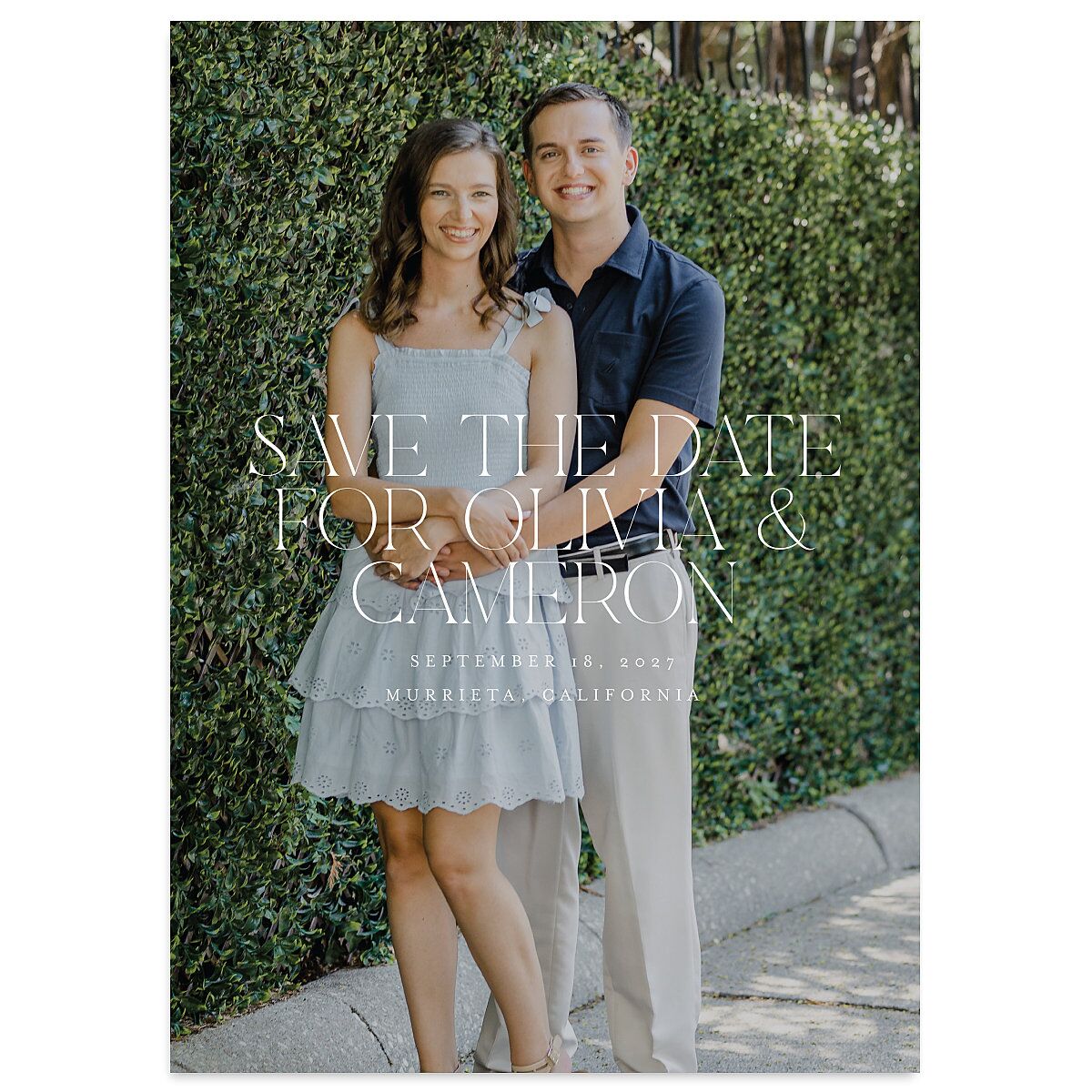 Photo Arch Save the Date Cards