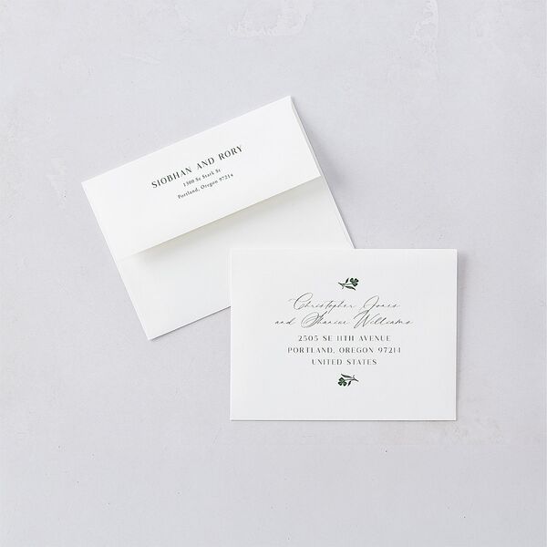 Celtic Knot Thank You Cards Hunter Green