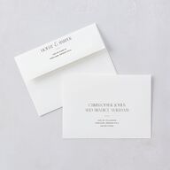 Vintage Nouveau Floral Save The Date Cards Pear Signature smooth Blank No Standard