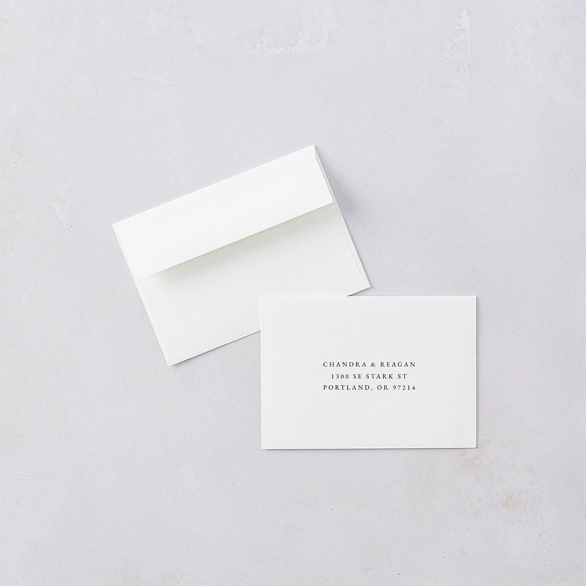Bohemian Hoop Wedding Response Cards — view 3