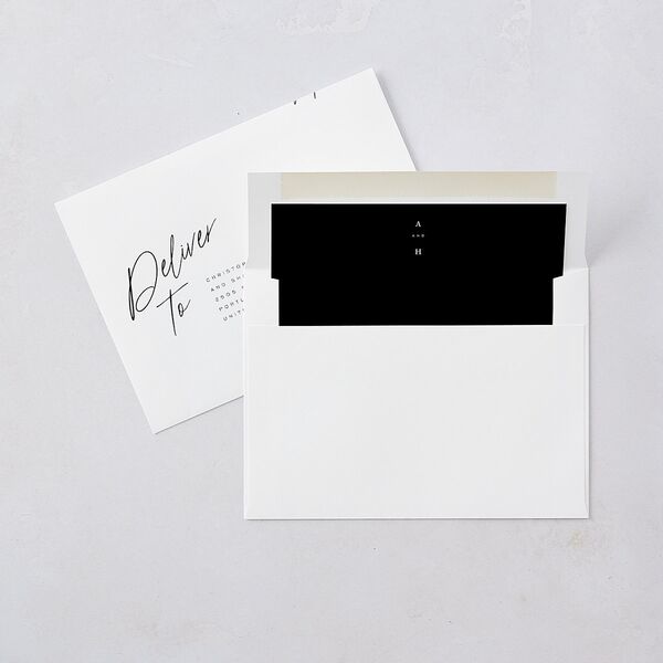 You Are Mine Rehearsal Dinner Invitations Pure White Signature Blank Standard