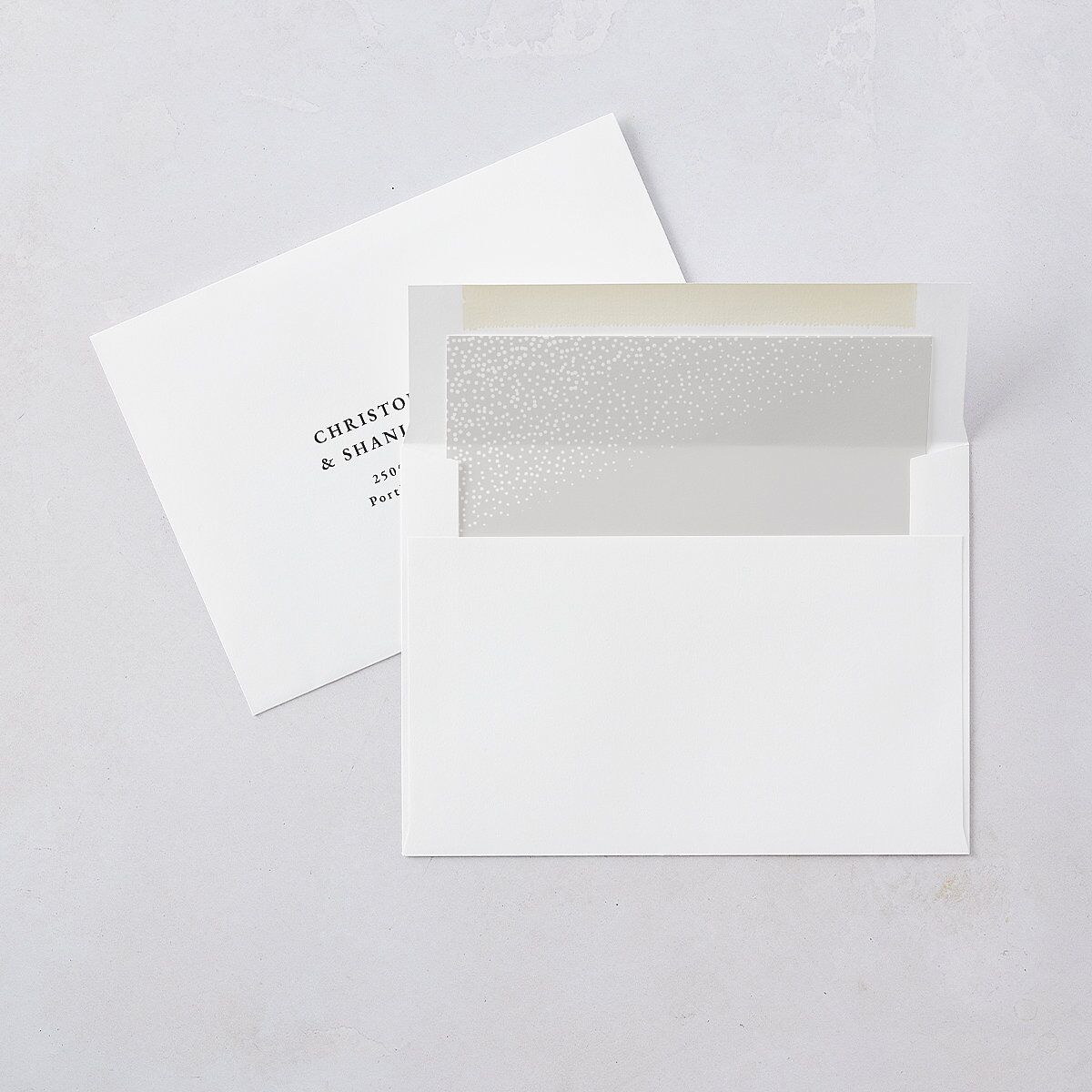 Holiday Sparkles Envelope Liners — view 1
