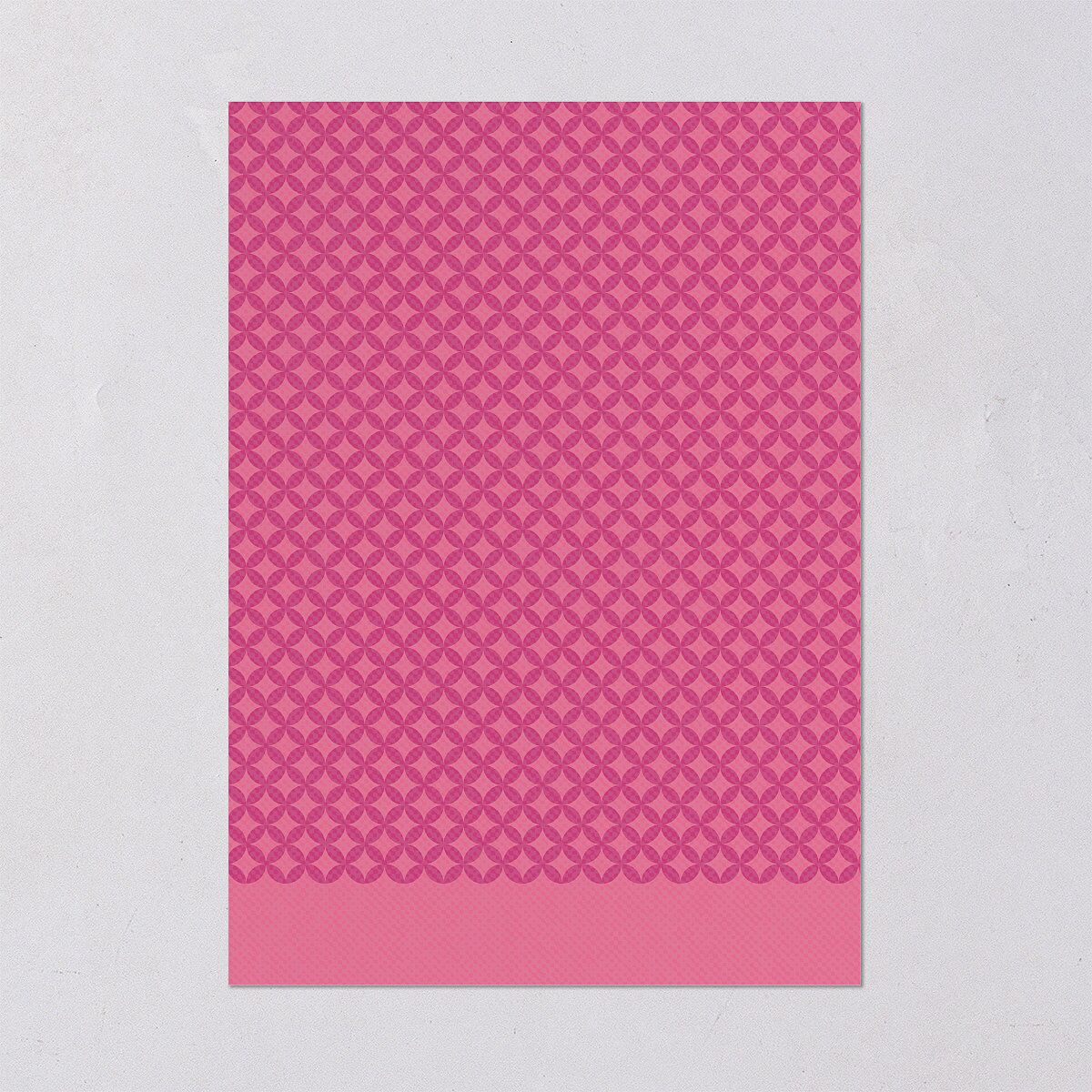 Las Vegas Love Bridal Shower Invitations Rose Pink Signature Blank Standard