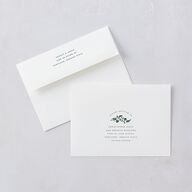 Rustic Kingdom Wedding Invitations Gold Dark Green Signature Blank No Standard