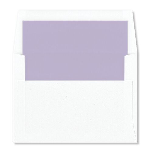 Happy Tears Wedding Standard Envelope Liners Lilac Standard