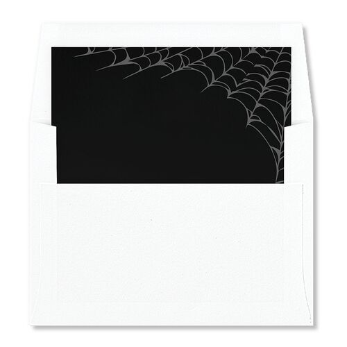 Snowflake Branches Envelope Liners Midnight Standard