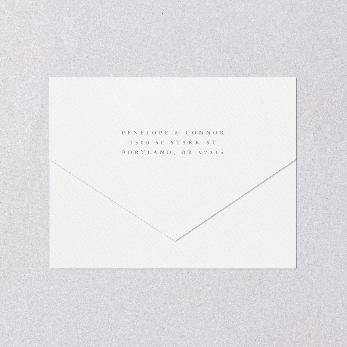 Graceful Botanical All-in-One Wedding Invitations — view 6