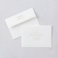 Southern Spanish Moss Rehearsal Dinner Invitations Pure White Signature Blank Standard