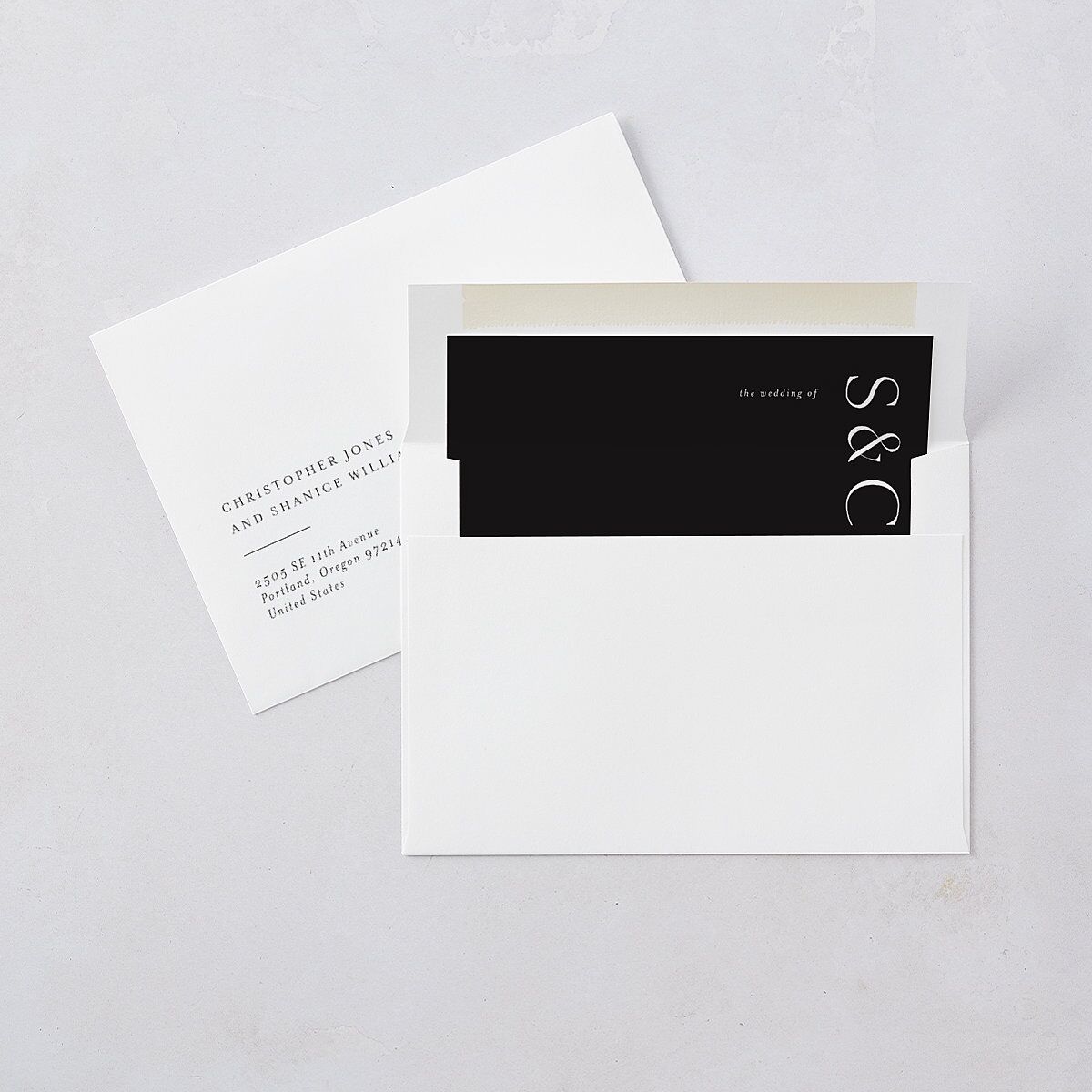 Timeless Elegance Save The Date Cards — view 8
