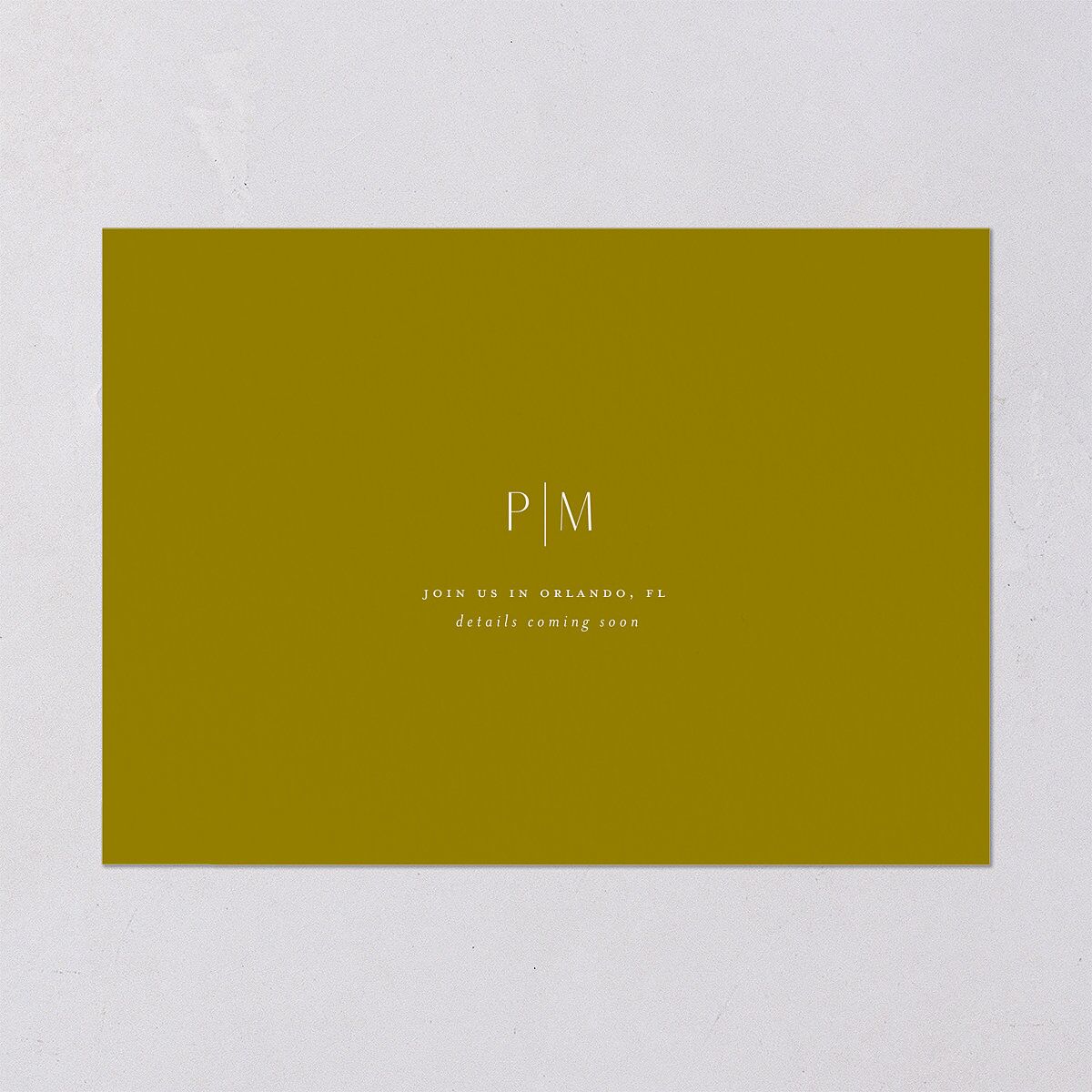 Hawaiian Tropical Monstera Frame Save the Date Cards Scottish Green Signature smooth Blank No Standard