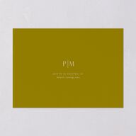 Hawaiian Tropical Monstera Frame Save the Date Cards Scottish Green Signature smooth Blank No Standard