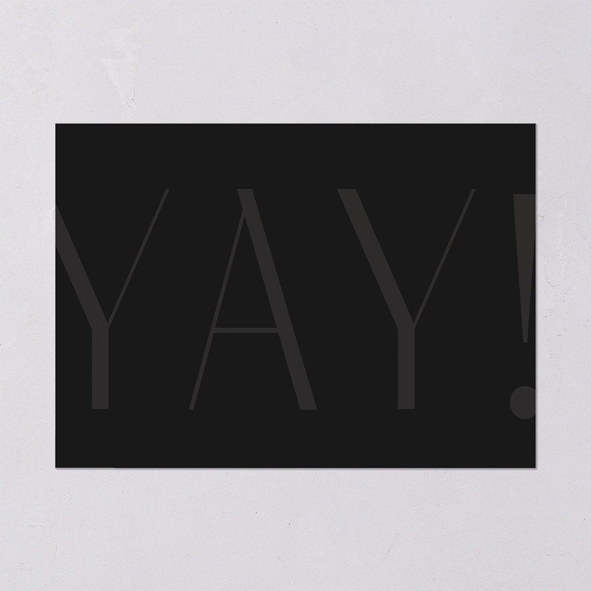 Real Talk Save The Date Cards Cotton Signature smooth Blank No Standard