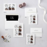Display Date Save The Date Magnets Midnight Magnet Paper
