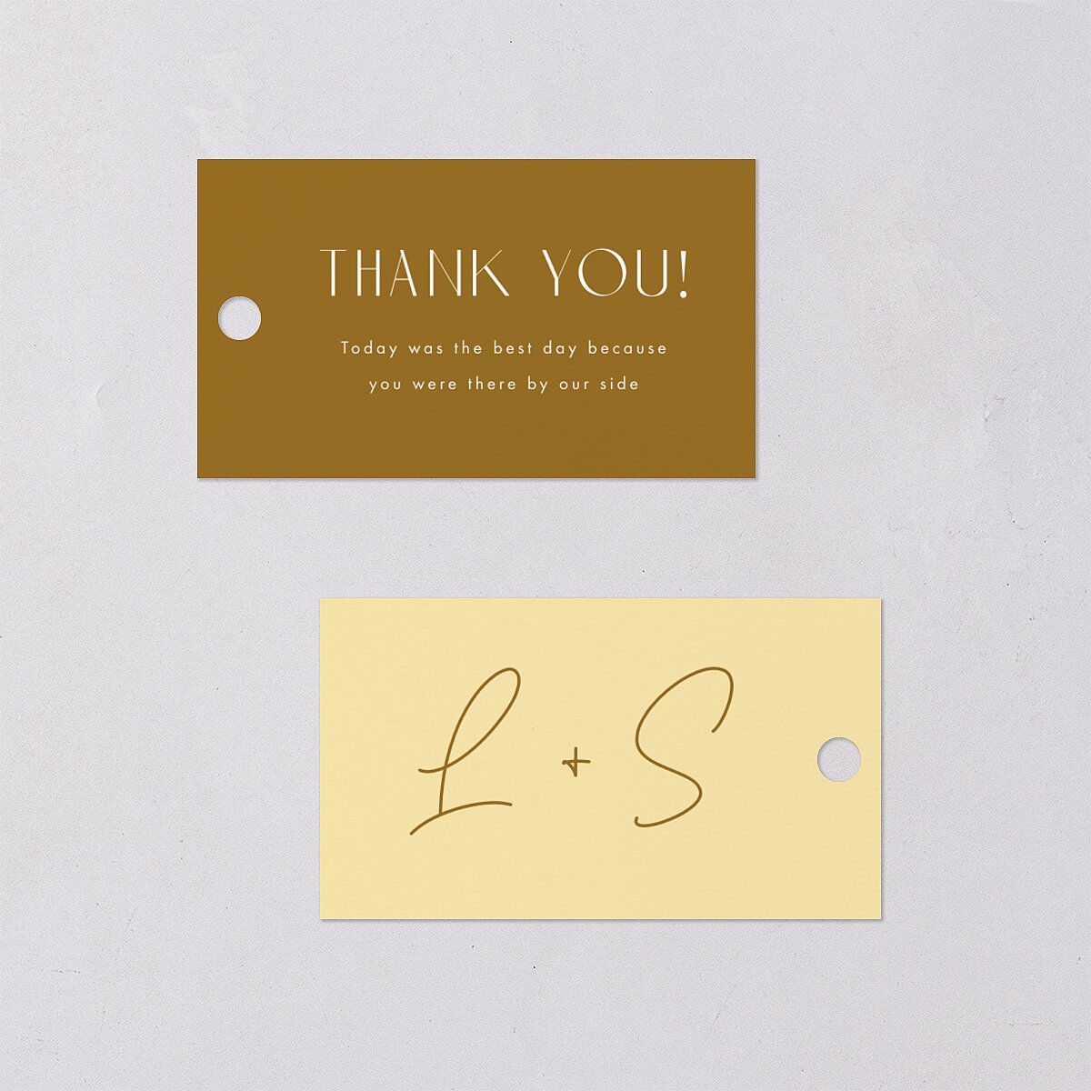 Love is Love Favor Gift Tags Umber Signature