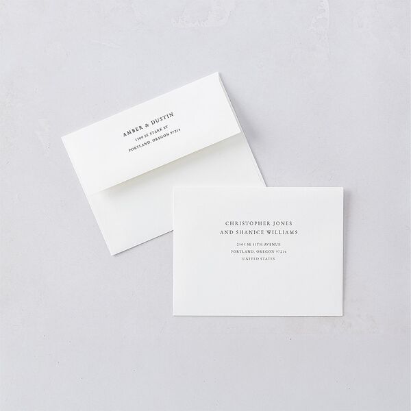 Neutral Greenery Thank You Cards Thyme