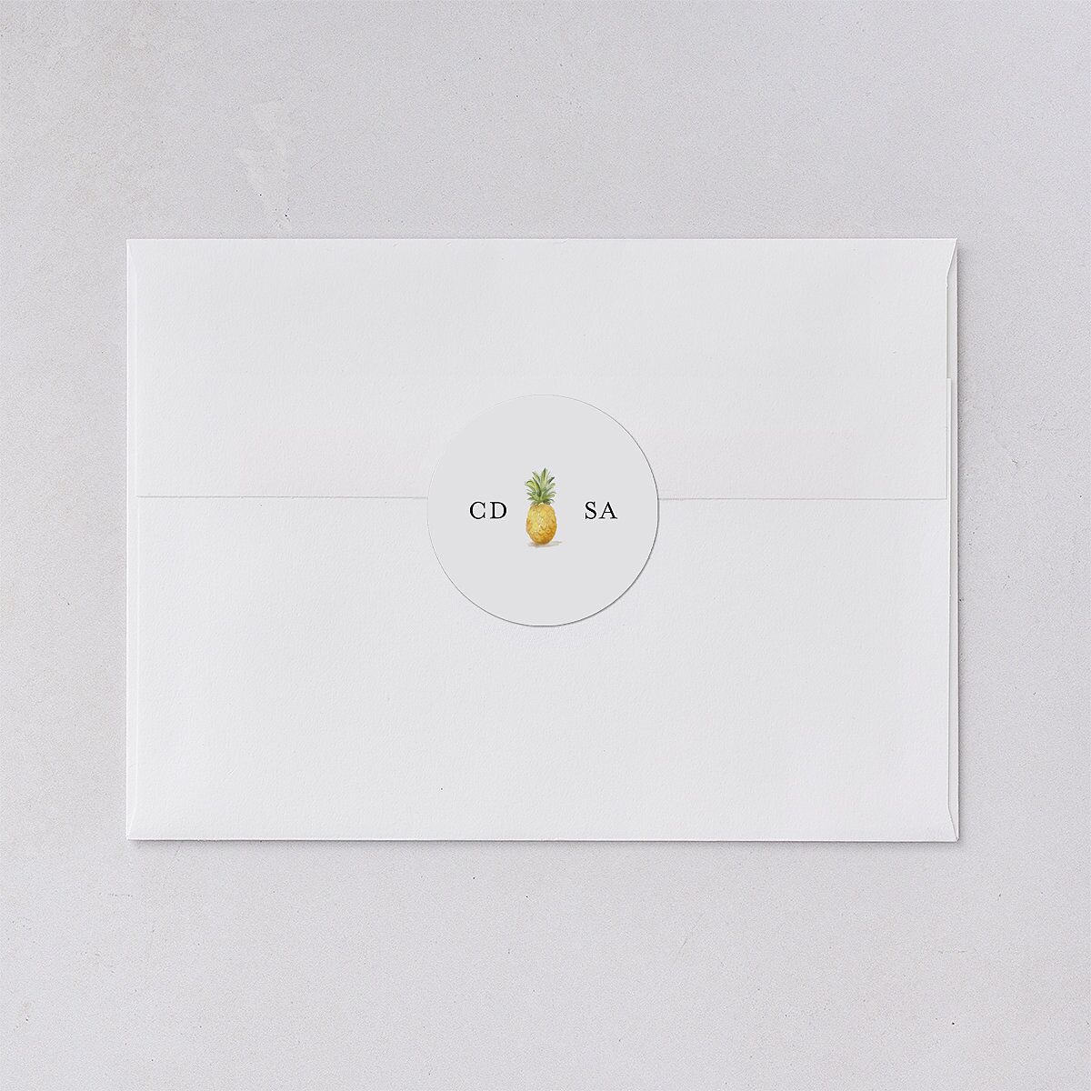 Charming Charleston Wedding Stickers Pure White Sticker