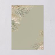 Ethereal Pampas Wedding Invitations Gold Thyme Signature Blank No Standard