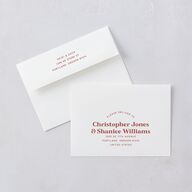 Custom Pet Portrait Wedding Invitations Desert Rose Signature Blank No Standard