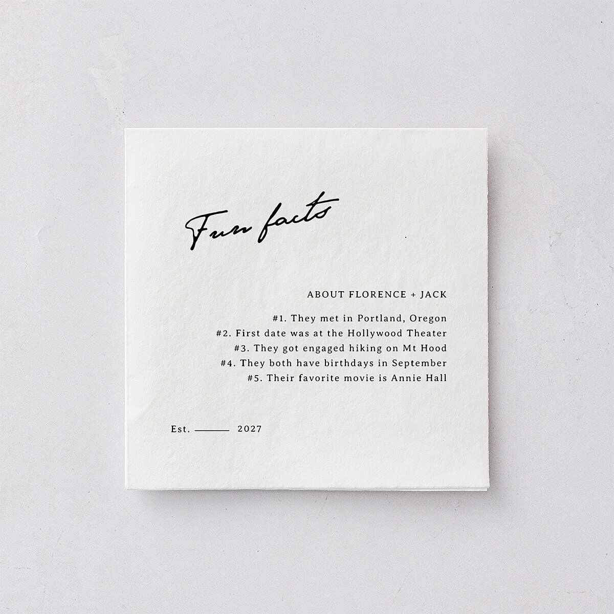 Vintage Film Photo Cocktail Napkins Sand Napkin Uncoined