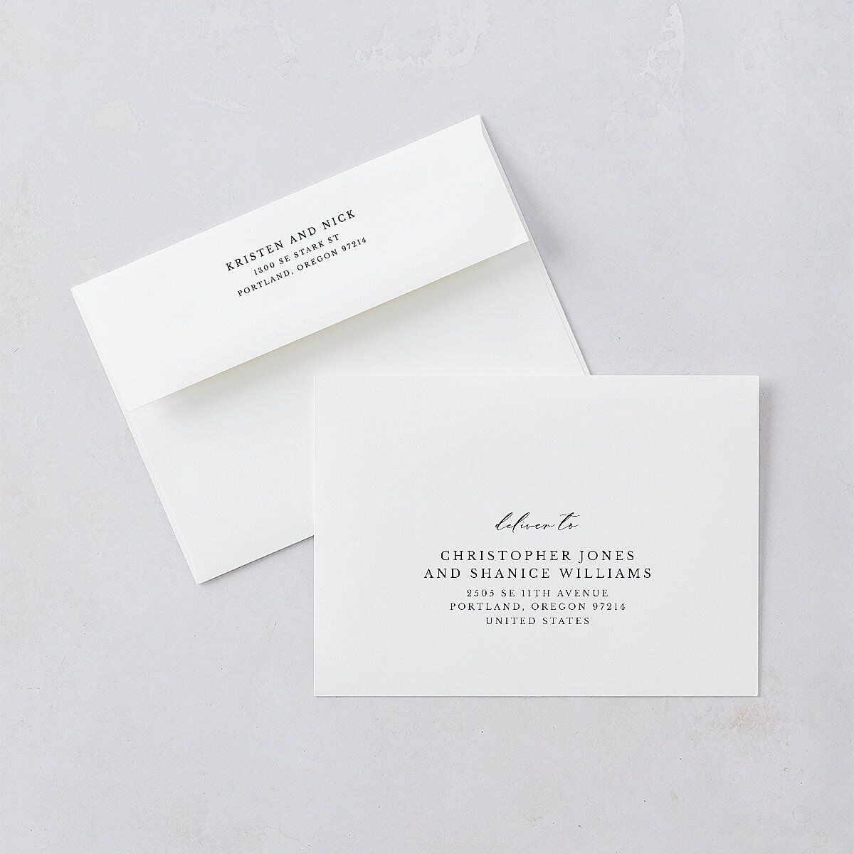 Eucalyptus Frame Wedding Invitations — view 7