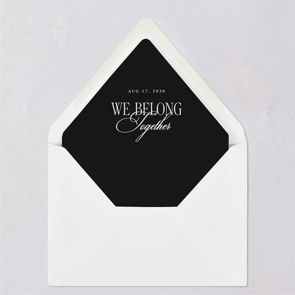 Luxury Editorial Photo Euro Envelope Liners Pure White Luxe
