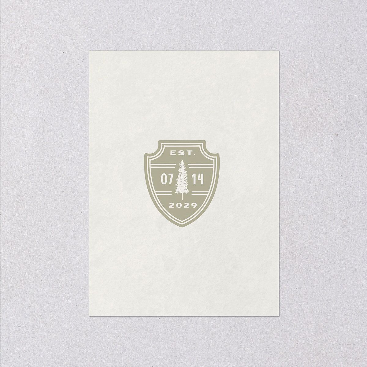 Mountain Park Poster Wedding Response Cards Meadow Signature Standard