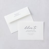 Gilded Photo Foil Wedding Invitations Gold Midnight Navy Signature Blank No Standard
