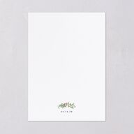 Floral Arc Bridal Shower Invitations Shell Pink Signature Blank Standard