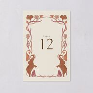 Indian Majestic Legacy Elephants Table Numbers Saddle Signature