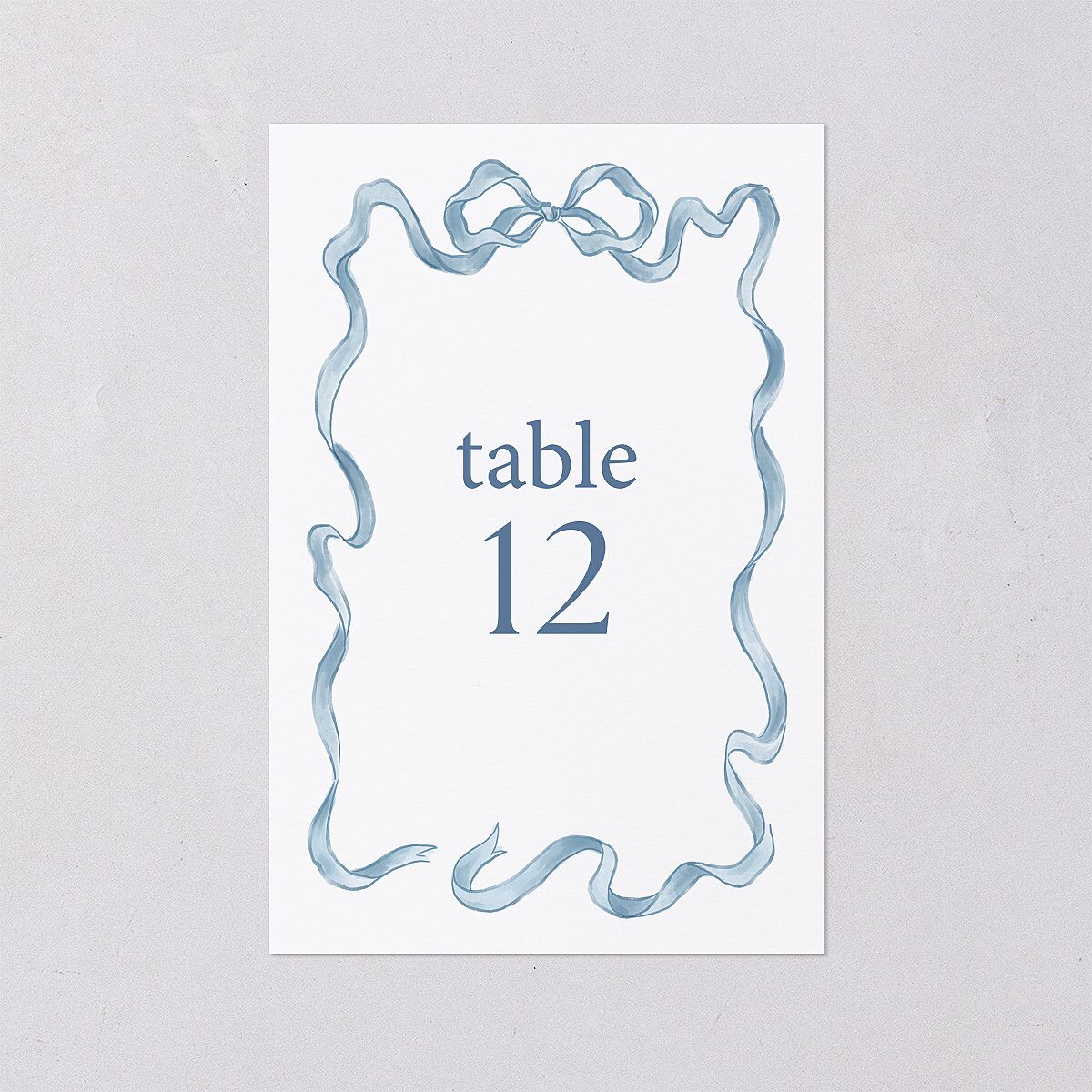 Vintage Bow Table Numbers — view 1