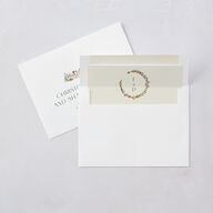 Mushroom Magic Wedding Invitations Mauve Signature Blank No Standard