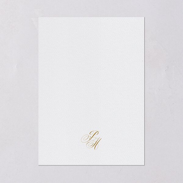 Opulent Garden Wedding Invitations Scottish Green Signature Blank No Standard