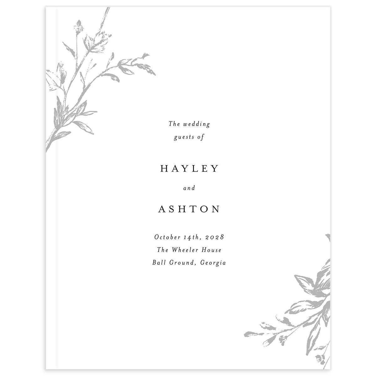 Shining Leaves Guest Books