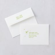 Whimsical Dancing Cocktails Engagement Party Invitations Pear Signature Blank Standard