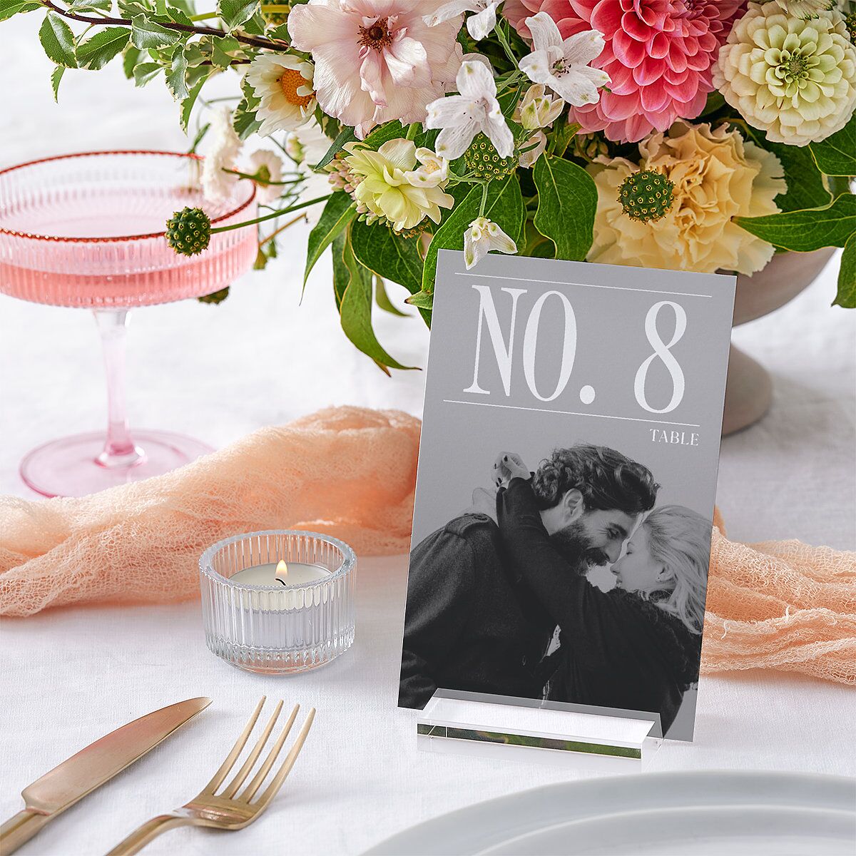 Magazine Cover Table Numbers Licorice Signature