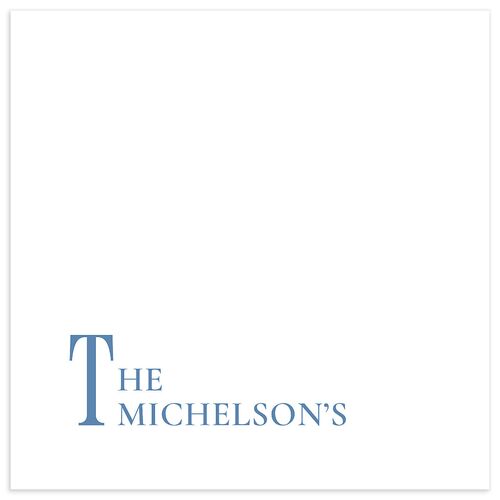 Magazine Cover Luncheon Napkins Aquamarine Napkin Uncoined