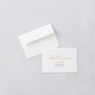 Ankara Print Wedding Response Cards Gold Marigold Signature Standard