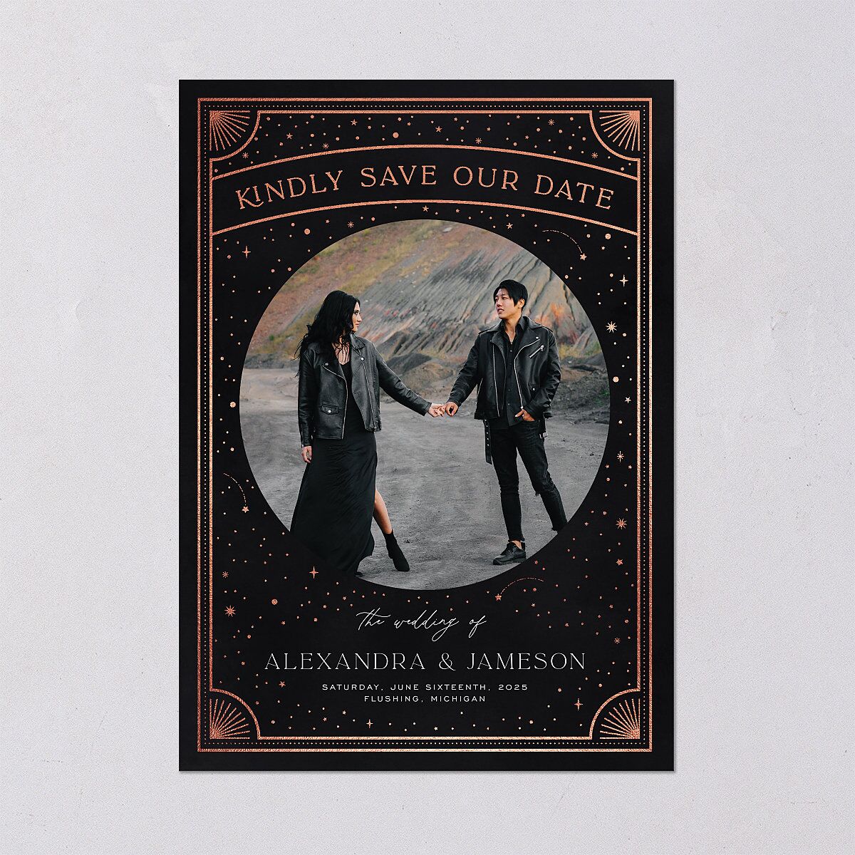 Written In The Stars Save The Date Cards — view 2