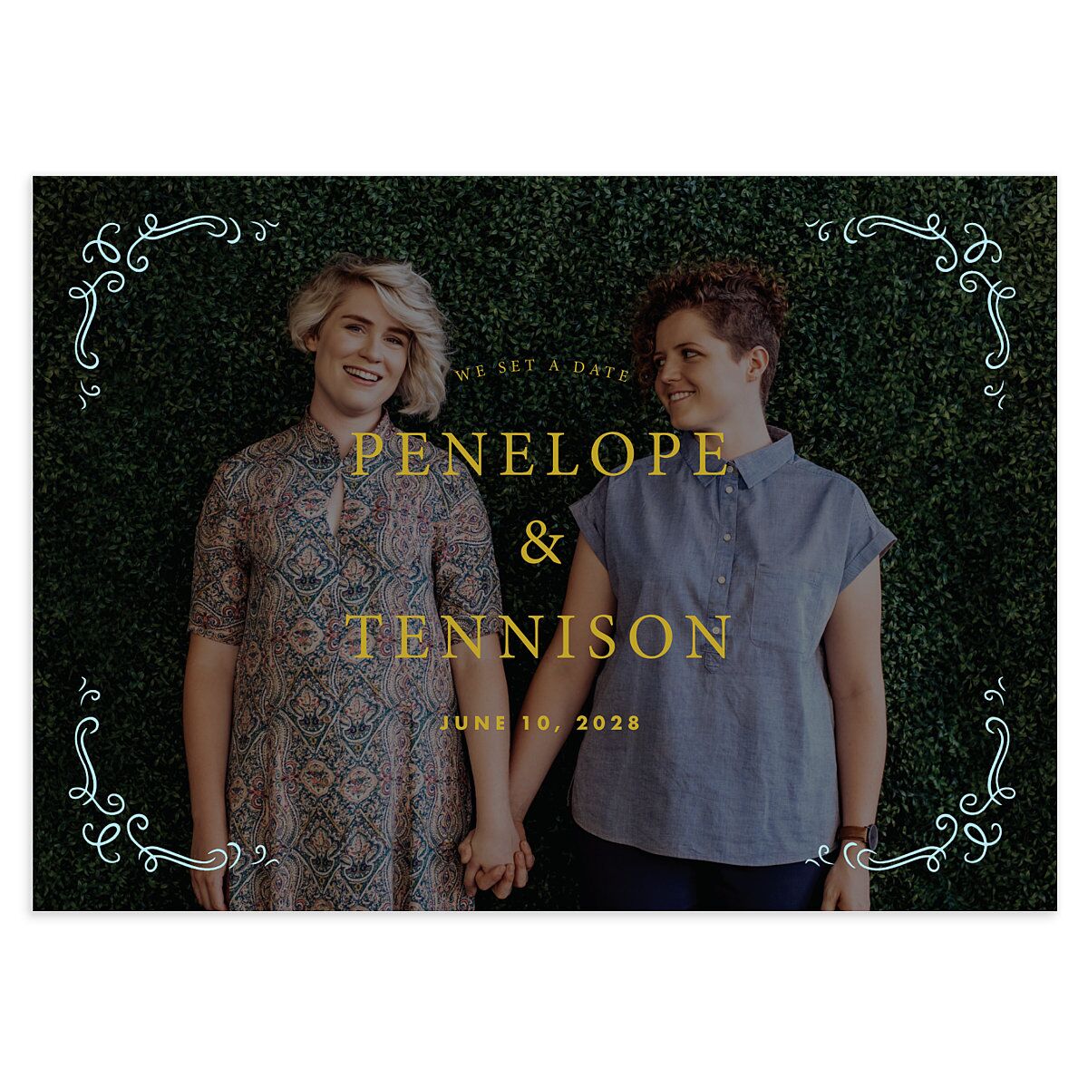 Cinematic Save the Date Cards